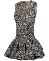 Valentino Garavani - Animal-Print Flared Mini Dress - Lyst