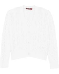Max Mara - Cable-Knit Cardigan - Lyst