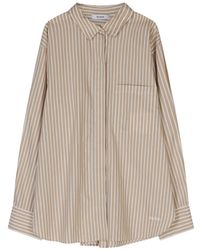 Stylein - Jansell Striped-Pattern Chest-Pocket Shirt - Lyst