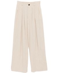 Kinyan Lam - Pantalones Plisados - Lyst