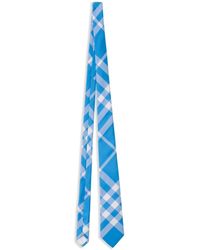 Burberry - Classic Cut Checked Silk Tie - Lyst