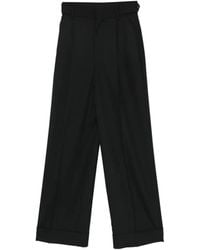 Alberta Ferretti - Side-Pocket Trousers - Lyst