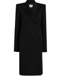 KHAITE - Mantel Mit Check - Lyst