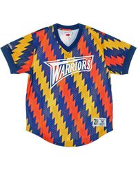 Mitchell & Ness - X Nba Golden State Warriors Wordmark T-Shirt - Lyst