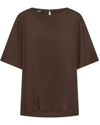 Seventy - Crewneck Half-Sleeved T-Shirt - Lyst