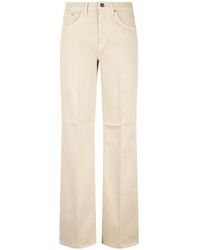 Dondup - Hose Mit Logo-Patch - Lyst