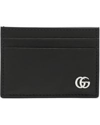 Gucci - Marmont Leather Money-Clip Cardholder - Lyst
