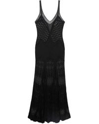 Blumarine - Worked Cotton Dress - Lyst
