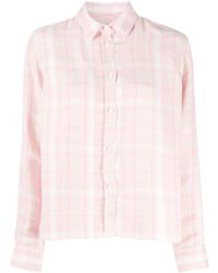 Woolrich Chemise ample à carreaux - Rose