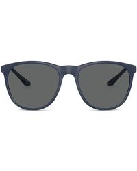 Emporio Armani - ロゴプレート サングラス - Lyst