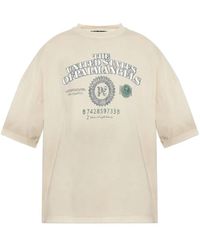 Palm Angels - T-Shirt Met Grafische Print - Lyst