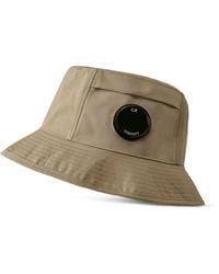 C.P. Company - Fischerhut Mit Logo-Patch - Lyst