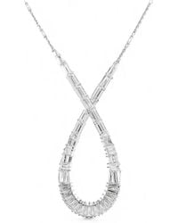 Swarovski - Hyperbola Pendant Necklace - Lyst