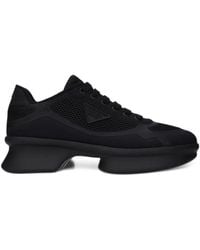 Prada - Sneakers Mit Logo-Detail - Lyst