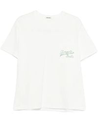Bode - Geneva Beaded Pocket T-Shirt - Lyst