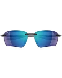 Maui Jim - Ho'Okipa Ultra G Rectangle-Frame Sunglasses - Lyst