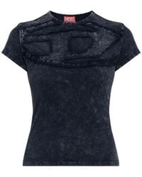 DIESEL - T-Mely-Cup Logo-Patch T-Shirt - Lyst