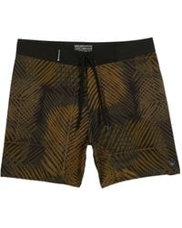 Osklen - Badeshorts mit Palmen-Print - Lyst