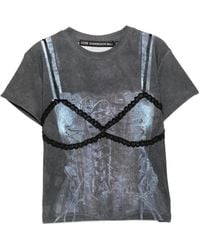ANDERSSON BELL - Lingerie Trompe L'Oeil T-Shirt - Lyst