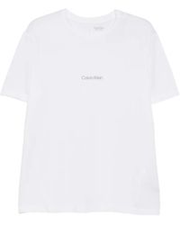 Calvin Klein - Logo-Print T-Shirt - Lyst