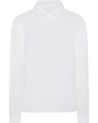 Rosetta Getty - T-Shirt Met Polokraag En Lange Mouwen - Lyst