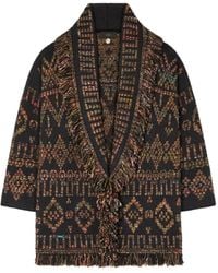 Alanui - Cardigan Con Frange - Lyst