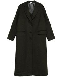 Aspesi - Button-Fastening Pocket Coat - Lyst