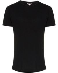 Orlebar Brown - Short Sleeved Cotton T-shirt - Lyst