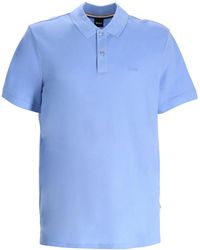 BOSS - Logo-Print Polo Shirt - Lyst