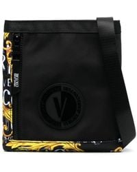 Versace Jeans Couture - Borsa messenger con applicazione - Lyst
