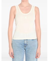 Loewe - Anagram Geribbelde Tanktop - Lyst