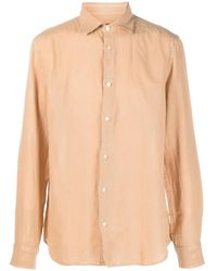 Peuterey - Plain Linen Shirt - Lyst