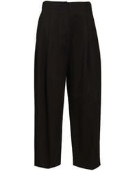 Al Duca d'Aosta - Pleated Wide-Leg Trousers - Lyst