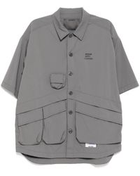 Musium Div. - Overhemd Met Logoprint - Lyst