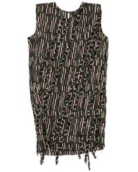 JNBY - Geometric-Print Mini Dress - Lyst