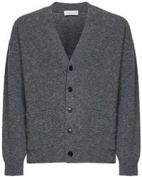 Roberto Collina - Bouclé-Knit Button-Up Cardigan - Lyst