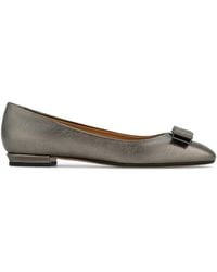 Ferragamo - Vara Bow Ballet Flats - Lyst