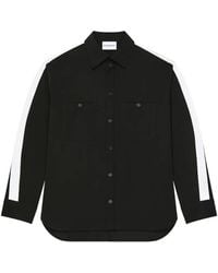 Givenchy - Sobrecamisa Couture Seam De Algodón Con Detalle De Grosgrain - Lyst