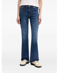 GANT - Jean Évasé À Patch Logo - Lyst