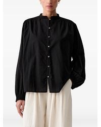 Marc O' Polo - Smocked-Detail Button-Up Blouse - Lyst