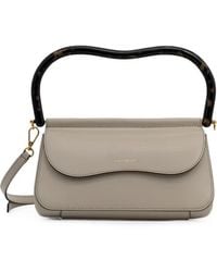Coccinelle - Tortoiseshell-Effect Handle Leather Tote Bag - Lyst