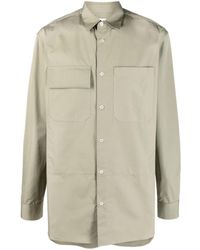 Jil Sander - Long-Sleeve Button-Up Shirt - Lyst