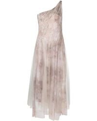 Ralph Lauren - Bristowe One-Shoulder Asymmetric Dress - Lyst