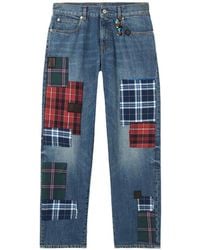 Fortela - Jill Patchwork Five-Pocket Jeans - Lyst