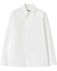 Jil Sander - Cotton Poplin Shirt - Lyst