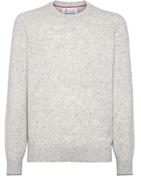 Brunello Cucinelli - Trui Met Mélange-Effect - Lyst