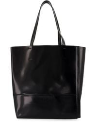 Marni - Large Museo Contrast-Stitch Tote Bag - Lyst