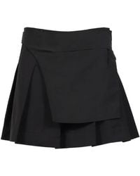 HELIOT EMIL - Prism Gelaagde Mini-Rok - Lyst