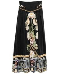 CAMILLA - Ottoman Elegance Pleated Skirt - Lyst