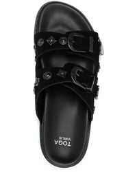 Toga Virilis - Buckle Sandals - Lyst